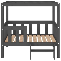 VidaXL Hundebett Grau 95,5x73,5x90 Cm Massivholz Kiefer -Garten- & Gewächshäuser Geschäft 3793a2f39c1aecadde4c2efe0218def8