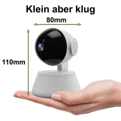 MediaArt Pryvision 360°Home Security Wireless Smart Kamera 2MP FULL HD Nachtsicht WLAN Baby Cam