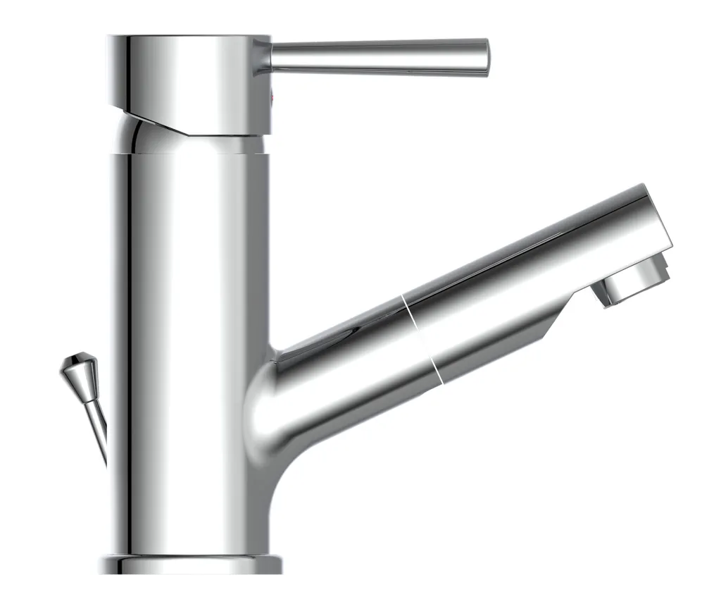 F.J.Schütte Cornwall Waschtischarmatur Mit Herausziehbarer Haarbrause, Chrom - 20150 5 F.J.Schütte Cornwall Waschtischarmatur Mit Herausziehbarer Haarbrause, Chrom - 20150 – Bild 5