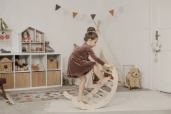 MAMOI® Kletterbogen, Kletterdreieck, Baby Klettern, Regenbogenwippe Aus Holz, Holzbogen Für Kinder, Klettergerüst Indoor Ab 1/2/3 Jahre -Garten- & Gewächshäuser Geschäft 386e37a5366b31e29c83bd6b4ce5043e