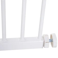 PawHut Türschutzgitter, Treppenschutzgitter, Hunde Absperrgitter, Schutzgitter Für Haustier, Hundegitter, Klemmbefestigung, Metall, Weiß, 72-107 X 76 Cm 18 PawHut Türschutzgitter, Treppenschutzgitter, Hunde Absperrgitter, Schutzgitter Für Haustier, Hundegitter, Klemmbefestigung, Metall, Weiß, 72-107 X 76 Cm -Garten- & Gewächshäuser Geschäft 388b2a92bb97b833e13d282c385ca976