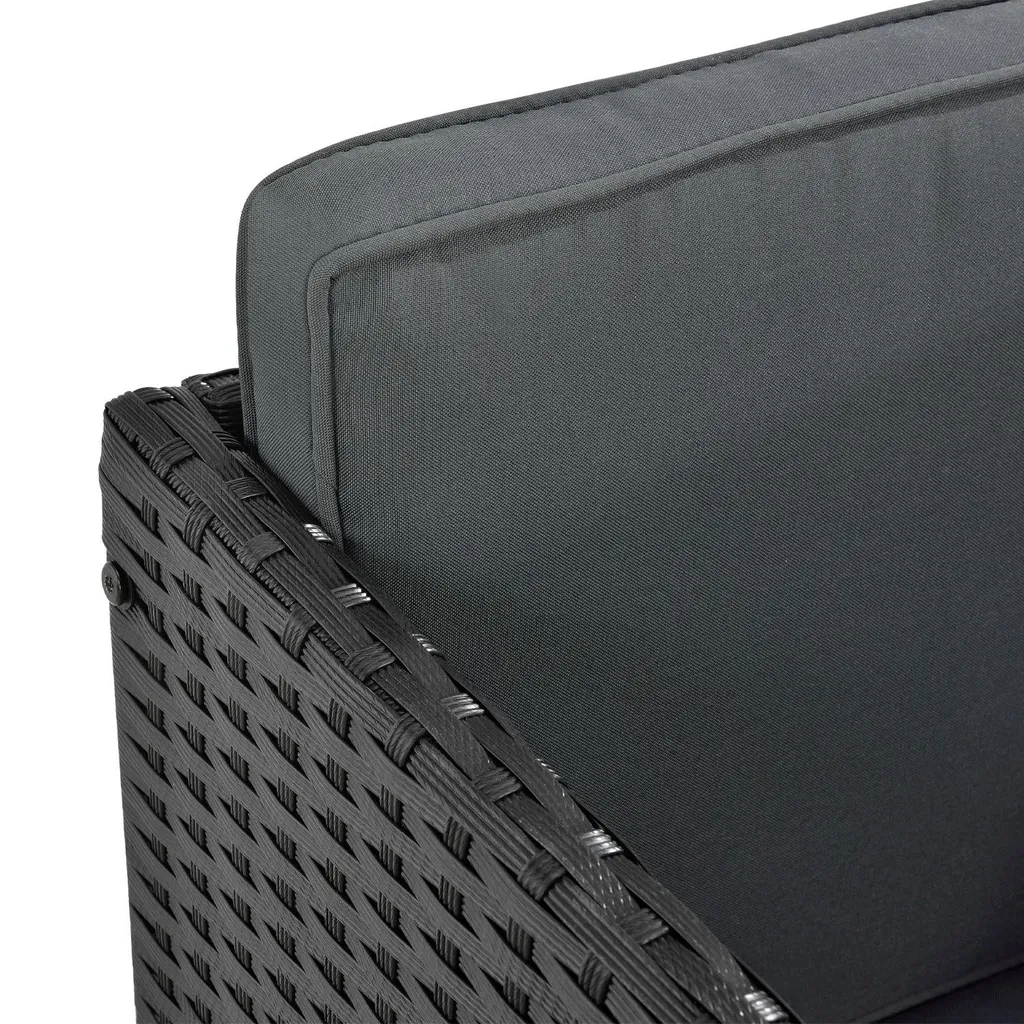 Juskys Polyrattan Sonnenliege Mykonos – XXL Outdoor Doppelliege Mit Polster Kissen In Grau Waschbar – Für Garten & Balkon – Gartenliege Sonneninsel 10 Juskys Polyrattan Sonnenliege Mykonos – XXL Outdoor Doppelliege Mit Polster Kissen In Grau Waschbar – Für Garten & Balkon – Gartenliege Sonneninsel – Bild 10