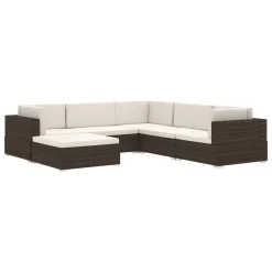 VidaXL Modular-Sofa-Eckteil 1 Stk. + Auflagen Poly Rattan Grau -Garten- & Gewächshäuser Geschäft 3897596ddfe19c9e4108824c16c49ea2 1