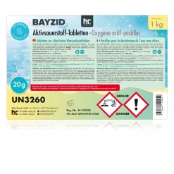Hoefer Chemie 1 X 1 Kg BAYZID® Aktivsauerstoff Tabletten 20g Für Pools -Garten- & Gewächshäuser Geschäft 38c55e14aea260dc00182e77bc9159f6