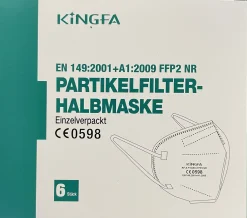 OUBO 48x Kingfa FFP2 Maske Schutzmaske Atemschutzmaske Mundschutz CE0598, KF-A F10(SC) -Garten- & Gewächshäuser Geschäft 38d692de63a1d7d7057209ee875c6c1c