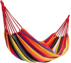 MODERNHOME MODERN HOME Hängematte Doppelhängematte Für 1-2 Personen Outdoor Baumwolle Tragbar Garten Camping Hängematte Belastbarkeit 150kg Rainbow Geeignet Für Reise XXL GW-906 -Garten- & Gewächshäuser Geschäft 38d8f8c03bf4b303fab450f0ff6eef4a