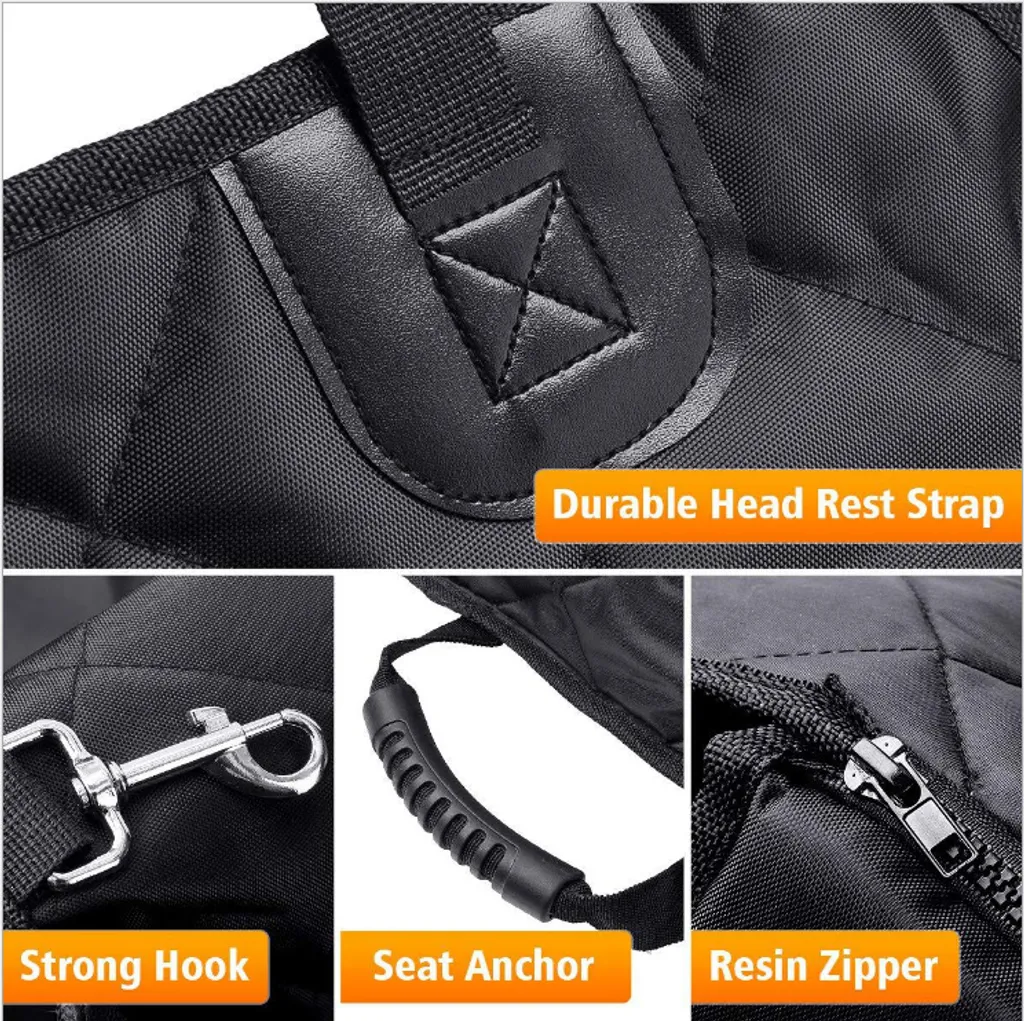 Vokarala Apotto Extra Stabiler Hunde Autositz - Hochwertiger Auto Hundesitz Für Kleine Bis Mittlere Hunde - Verstärkte Wände Und 3 Gurte - Wasserdichter Hundeautositz Für Rück- Und Vordersitz 3 Vokarala Apotto Extra Stabiler Hunde Autositz - Hochwertiger Auto Hundesitz Für Kleine Bis Mittlere Hunde - Verstärkte Wände Und 3 Gurte - Wasserdichter Hundeautositz Für Rück- Und Vordersitz – Bild 3