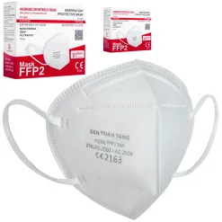 ZHEJIANG GEN YUAN TANG Medical Rech 20x FFP2 Atemschutzmasken, Mundschutz, Weiß, CE