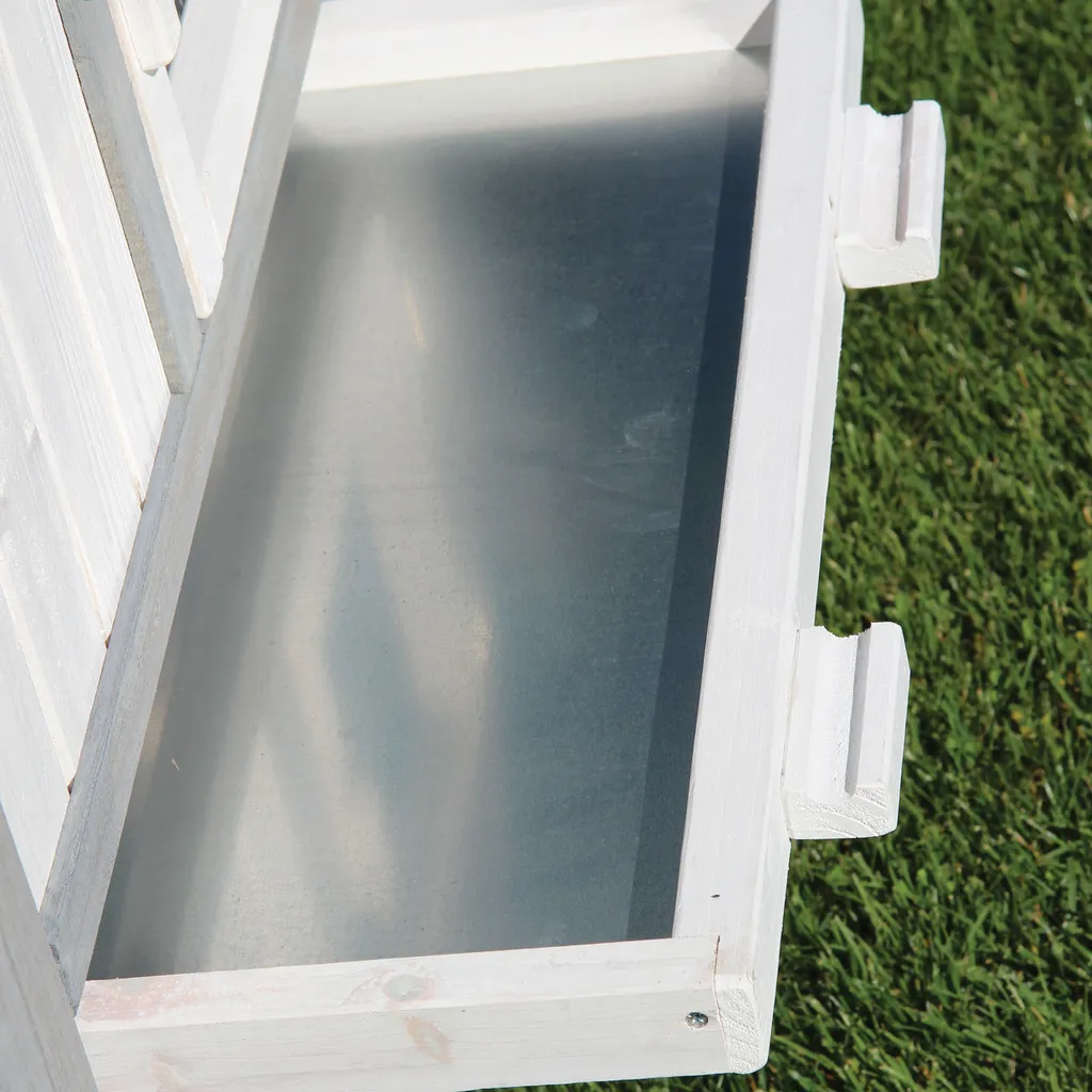 Zoo-XXL Kaninchenstall Picasso - Grau/weiß 13 Zoo-XXL Kaninchenstall Picasso - Grau/weiß – Bild 13