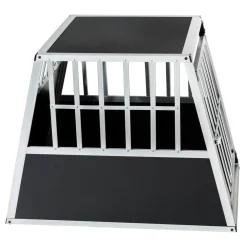 Tectake Hundetransportbox Single Mit Schräger Rückwand - Schwarz 14 Tectake Hundetransportbox Single Mit Schräger Rückwand - Schwarz -Garten- & Gewächshäuser Geschäft 395a62b5439e5f895d6b3c535e3c1e89