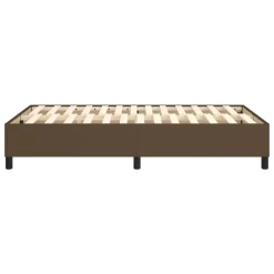 VidaXL Boxspringbett Dunkelbraun 120x200 Cm Stoff 12 VidaXL Boxspringbett Dunkelbraun 120x200 Cm Stoff -Garten- & Gewächshäuser Geschäft 39789954ba7b6c005986b972de08d4a1
