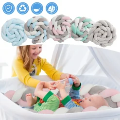 Wolketon Bettschlange Geflochtene Bettumrandung, Babybett Nestchenschlange Stossfaenger Dekoration, Fuer Krippe Kinderbett, Weiche PP Baumwolle Kantenschutz Kopfschutz Handgemacht Laenge 3M Grau 11 Wolketon Bettschlange Geflochtene Bettumrandung, Babybett Nestchenschlange Stossfaenger Dekoration, Fuer Krippe Kinderbett, Weiche PP Baumwolle Kantenschutz Kopfschutz Handgemacht Laenge 3M Grau -Garten- & Gewächshäuser Geschäft 397be4bd41bccada583b0d523bd5a2d6