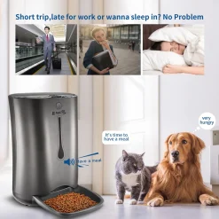 PUPPY KITTY 7L Automatischer Futterautomat Futterspender Mit Timer - Futternapf Automat Mit Timer Und LCD - Für Hund Und Katze 12 PUPPY KITTY 7L Automatischer Futterautomat Futterspender Mit Timer - Futternapf Automat Mit Timer Und LCD - Für Hund Und Katze -Garten- & Gewächshäuser Geschäft 3997e0c69ba90028724d18060ed0bb92