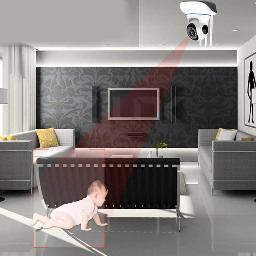 Überwachungskamera WLAN IP Kamera Aussen Outdoor 1080P Full HD 2.4GHz WiFi IP66 Wasserdicht Bewegungserkennung Kartenslot 355°/90° Retoo 7 Überwachungskamera WLAN IP Kamera Aussen Outdoor 1080P Full HD 2.4GHz WiFi IP66 Wasserdicht Bewegungserkennung Kartenslot 355°/90° Retoo – Bild 7