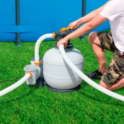 Bestway Sandfilterpumpe Flowclear 8327 L/h -Garten- & Gewächshäuser Geschäft 39cd283a0248bd41f9c908ab0b570144