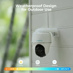 Reolink 4MP 355°/140° PTZ Überwachungskamera Aussen Akku Mit 2,4&5GHz WLAN, Smarte PIR Erkennung, 2-Wege-Audio, Arbeitet Mit Alexa/Google Assistant, Argus PT 4MP, Weiß -Garten- & Gewächshäuser Geschäft 39e0c5c047c36e87cf249dc1c8cc9470