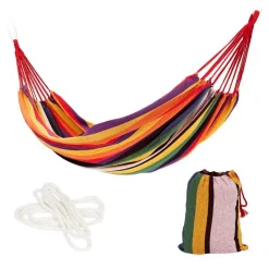 MODERNHOME MODERN HOME Hängematte Doppelhängematte Für 1-2 Personen Outdoor Baumwolle Tragbar Garten Camping Hängematte Belastbarkeit 150kg Rainbow Geeignet Für Reise XXL GW-906 -Garten- & Gewächshäuser Geschäft 3a10a7a727a6121492a5737a7e6b506b