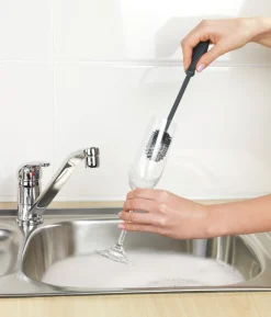 Wenko Silikon Spülbürste Grau