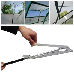 EINFEBEN Gewaechshaus Fensteroeffner, 7 Kg Max. Hebekraft, Automatischer Fensterheber Für Gewaechshaus, Geeignet Für Alle Gewaechhaeuser Garten- Und Gewaechshaus-Zubehoer -Garten- & Gewächshäuser Geschäft 3a7f27125bf67eecacfd73bfe92ba834