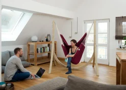 Hängematte / Hängesessel Amazonas Artista 160x130cm Sand -Garten- & Gewächshäuser Geschäft 3aae5bf3e201a1296311d26ae189ea01