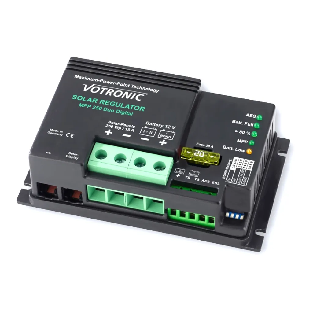 Votronic Solar-Regler MPP 250 Duo Dig. 15A 2 Votronic Solar-Regler MPP 250 Duo Dig. 15A – Bild 2