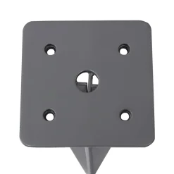 SONGMICS Erdanker, Bodenhalterung Für Standpfosten Von Seitenmarkisen, Bodenanker, Erdnagel, Nur Für SONGMICS Seitenmarkisen Mit Alu-Standpfosten Geeignet, 11,5 X 11,5 X 46 Cm, Grau GSA001 -Garten- & Gewächshäuser Geschäft 3b15484ed87e238de618649fa5015c27