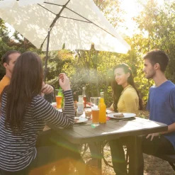 Relaxdays Sonnenschirmständer Schwarz-gold Rosen -Garten- & Gewächshäuser Geschäft 3b24234772708156fa2fae8255365545