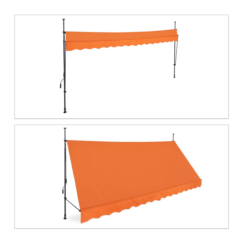 Relaxdays Klemmmarkise Für Balkon 6 Relaxdays Klemmmarkise Für Balkon – Bild 6