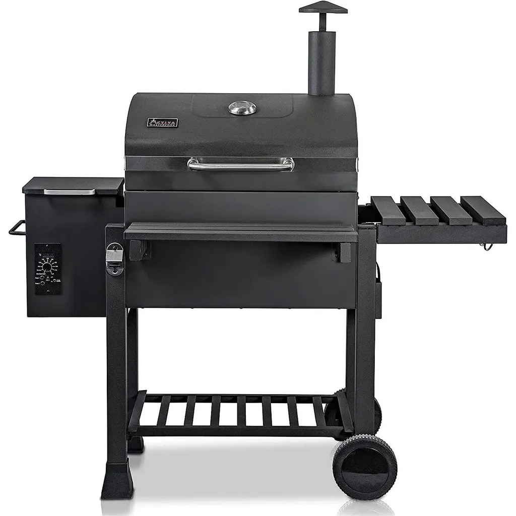 ACTIVA Grillküche ACTIVA Grill Pelletsmoker Mondial, Grillwagen Smoker BBQ Barbeque Räucherofen 2 ACTIVA Grillküche ACTIVA Grill Pelletsmoker Mondial, Grillwagen Smoker BBQ Barbeque Räucherofen – Bild 2