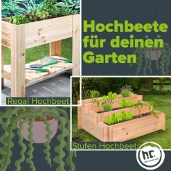 Haushalt International HI Hochbeet 92×41×80 Cm Kiefernholz -Garten- & Gewächshäuser Geschäft 3ba357d79a8a428db2b722c09b1f2199