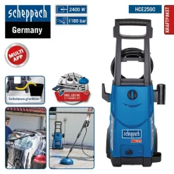 Scheppach Hochdruckreiniger HCE2500 SE - Inklusive 10-teiliges Set -Garten- & Gewächshäuser Geschäft 3c6c0036f108deea7455158936eb73de