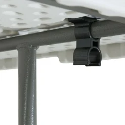 AREBOS Klapptisch 180 Cm, Mit Tragegriff, Aus Metall Und Wetterfestem Kunststoff, Weiß -Garten- & Gewächshäuser Geschäft 3c9b21b1b462bed8ed4af59a8a15885d