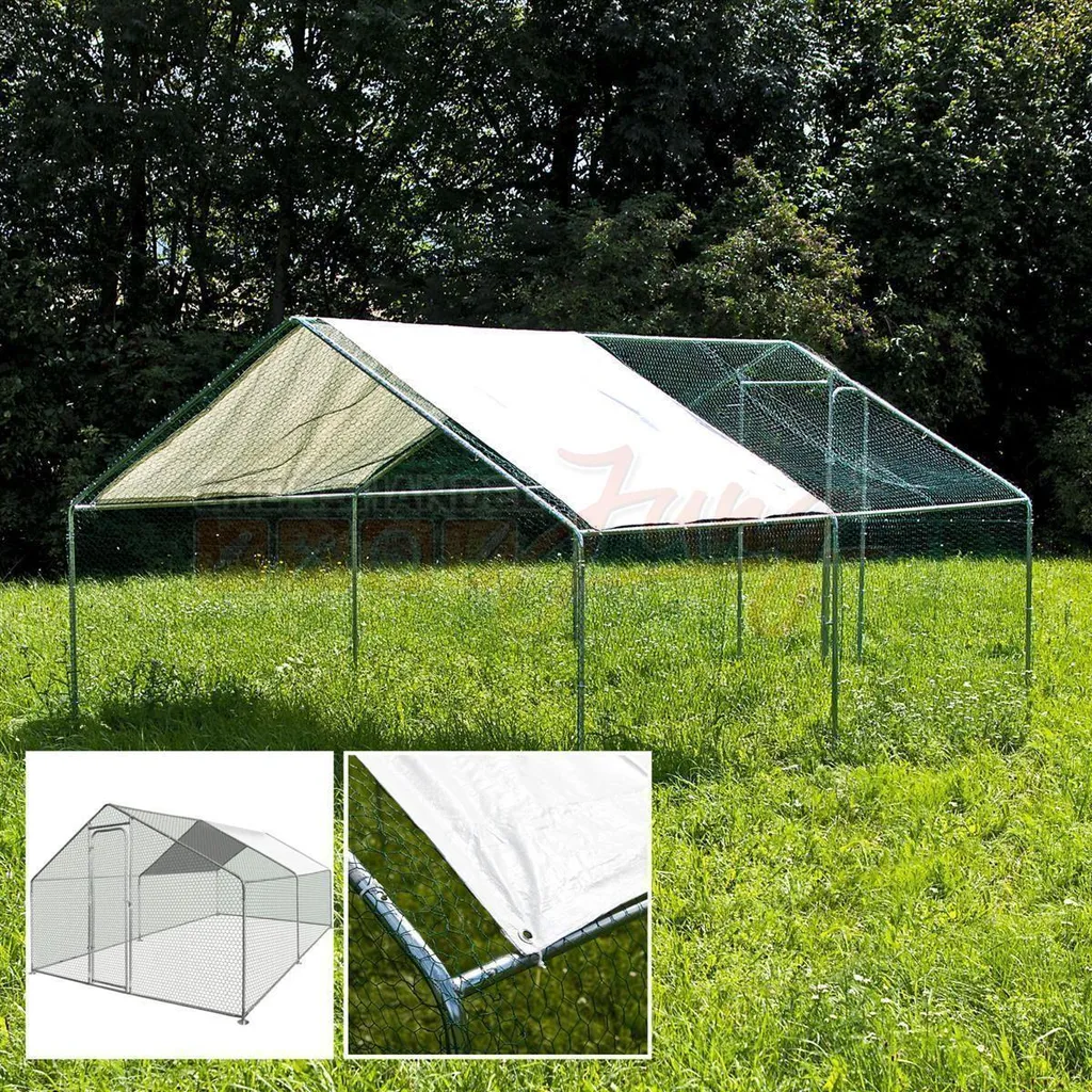 Dema Freilaufgehege Henriette 3x4 M 3 Dema Freilaufgehege Henriette 3x4 M – Bild 3