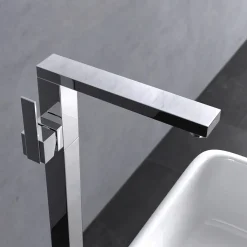 Mai & Mai Freistehende Waschbecken Und Wannen-Armatur Cascada1 Edel Verchromt In Silber 103,5 Cm Hoch -Garten- & Gewächshäuser Geschäft 3cadf636bdeb8747da48174c6b181edb