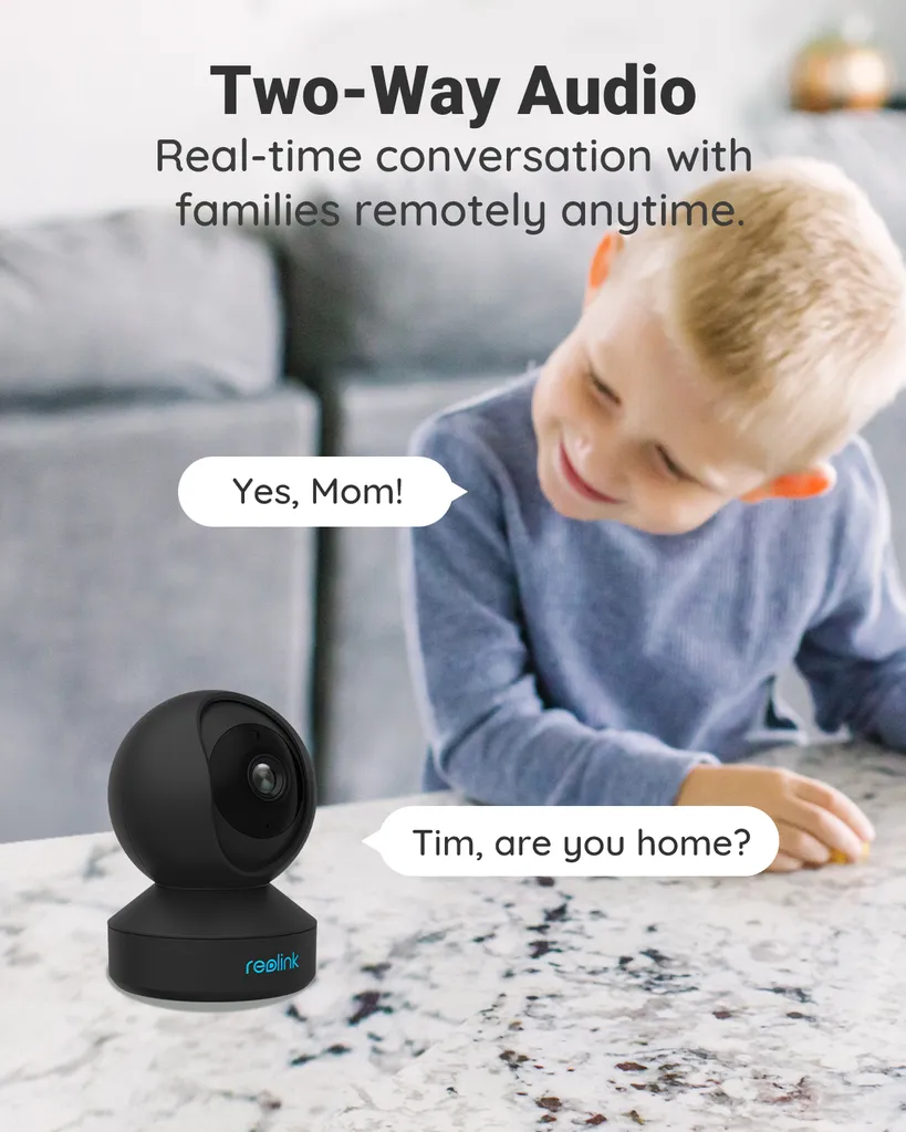 Reolink WLAN Überwachungskamera Innen 4MP, Schwenkbare IP-Kamera Indoor Mit Auto-Tracking, Personen-/Haustiererkennung, 2,4/5GHz WiFi, 2-Wege-Audio, IR-Nachtsicht, SD-Kartenslot, E1 Pro (Schwarz Und Weiß), 4 Stück 16 Reolink WLAN Überwachungskamera Innen 4MP, Schwenkbare IP-Kamera Indoor Mit Auto-Tracking, Personen-/Haustiererkennung, 2,4/5GHz WiFi, 2-Wege-Audio, IR-Nachtsicht, SD-Kartenslot, E1 Pro (Schwarz Und Weiß), 4 Stück – Bild 16