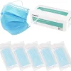 ANNEW 50 Stück Mundschutzmasken OP Masken 3-lagig Mundschutz Gesichtsmaske Einwegmaske Mund Und Nasenschutz,Gesundheits- Und Schönheitspflege, Unisex Anti Pollution Fabric-Spot Goo