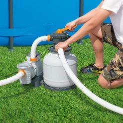 Bestway Sandfilterpumpe Flowclear 8327 L/h -Garten- & Gewächshäuser Geschäft 3cf5cf9148bde31cc0026ddf9e050756