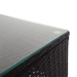 Mendler Poly-Rattan Garnitur HWC-F57, Balkon-/Garten-/Lounge-Set Sofa Sitzgruppe Braun, Kissen Dunkelgrau Ohne Deko-Kissen -Garten- & Gewächshäuser Geschäft 3d6ed0ef102526995d872a46875f7c8e