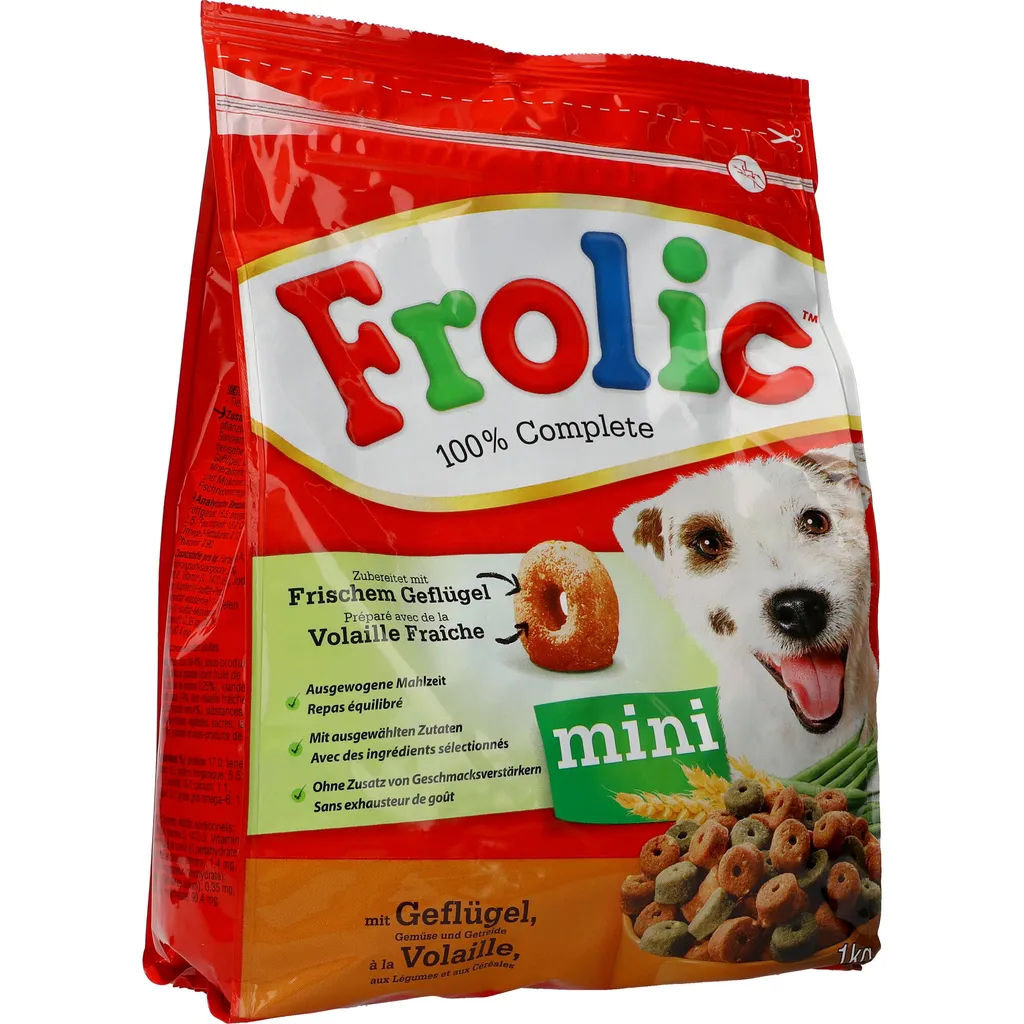Frolic Mini Mit Geflügel, Gemüse & Getreide (1 Kg) 10 Frolic Mini Mit Geflügel, Gemüse & Getreide (1 Kg) – Bild 10