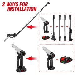 Yofidra ONEVAN 3500W 6 Zoll Elektrokettensägen Hohe Astsäge Garten Handkettensäge Mit 2.25m Teleskopstange Und 1 Akku 14 Yofidra ONEVAN 3500W 6 Zoll Elektrokettensägen Hohe Astsäge Garten Handkettensäge Mit 2.25m Teleskopstange Und 1 Akku -Garten- & Gewächshäuser Geschäft 3d7f02eb0e0ee1623bbedd055b1e73a5 1