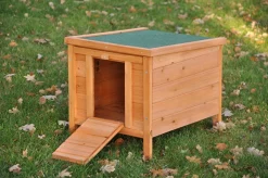 Nanook Hasenstall Kaninchenstall "Krümel" 42 X 51 X 43 Cm (LxBxH), Farbe: Natur