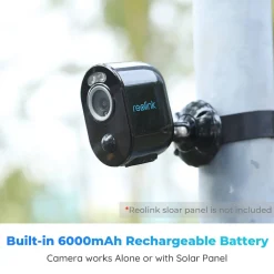 Reolink 4MP Akku 2,4/5GHz WLAN IP-Überwachungskamera Aussen Mit Personen-/Fahrzeugerkennung, Spotlight, Farbnachtsicht, PIR-Sensor, Zeitraffer, 2-Wege-Audio, Argus 3 Pro (Schwarz) -Garten- & Gewächshäuser Geschäft 3debf6130e8c62ebb4a65ccac8b34402