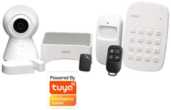 DENVER-ELECTRONICS Denver SHA-150, Smart Alarm System + IP CAM - Tuya Kompatibel -Garten- & Gewächshäuser Geschäft 3df312933c29bca31970d53f4d38f390