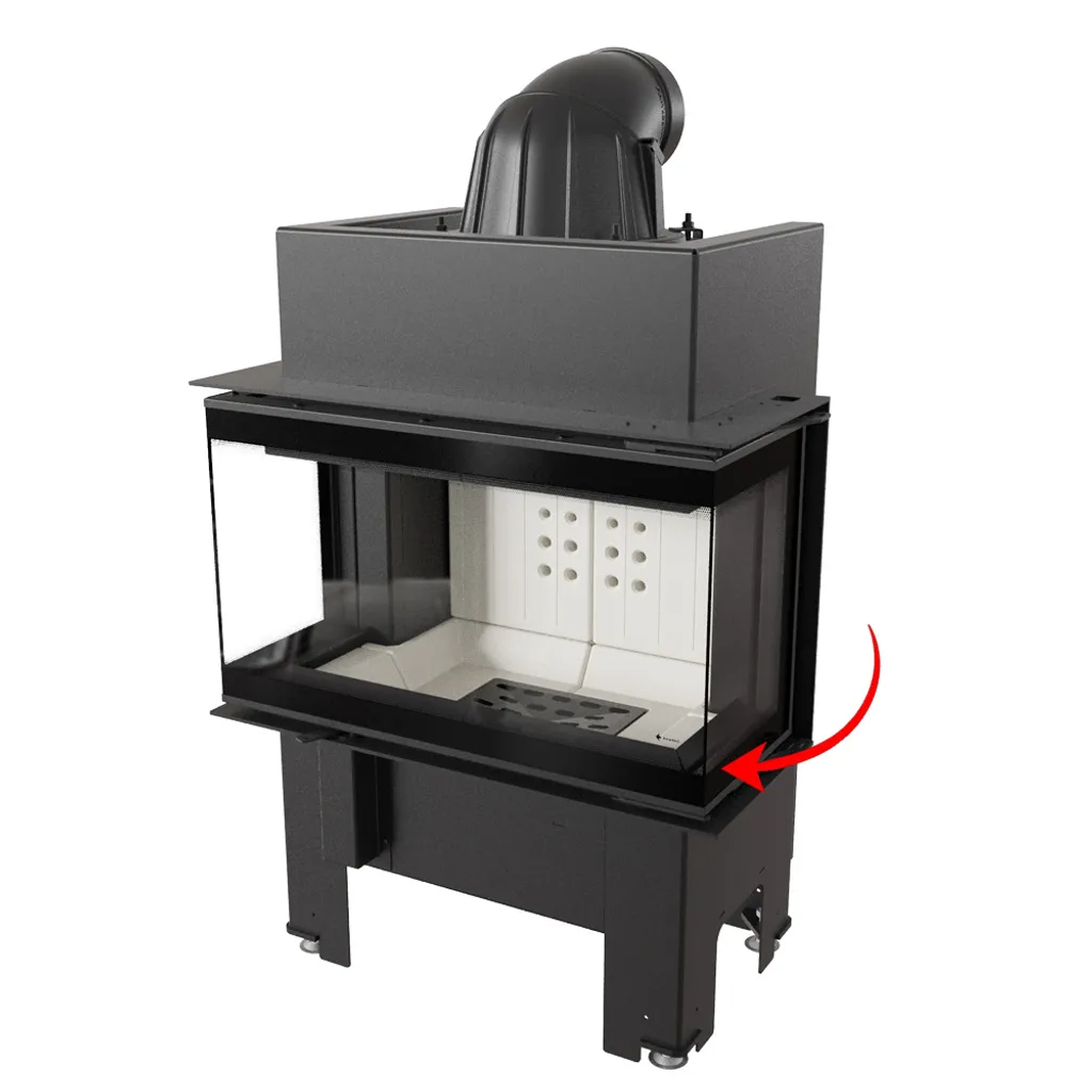 Kratki Selbstschliessende Tür Mechanismus Bei Den Kamineinsätzen Nbc/Bsl/P/680/280 1 Kratki Selbstschliessende Tür Mechanismus Bei Den Kamineinsätzen Nbc/Bsl/P/680/280