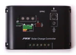 Edi-tronic Solar Laderegler 12V / 24V Bis 10A Solarladeregler Regler Modul Akku Laden EPRC