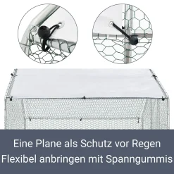 Juskys Freilaufgehege 2x2x2m – Hühnerstall Aus Metall Begehbar Mit 4 M² Lauffläche, Tür & Riegel – Freigehege Für Hühner, Kleintiere & Pflanzen 18 Juskys Freilaufgehege 2x2x2m – Hühnerstall Aus Metall Begehbar Mit 4 M² Lauffläche, Tür & Riegel – Freigehege Für Hühner, Kleintiere & Pflanzen -Garten- & Gewächshäuser Geschäft 3e6191b97bf675b9066f60bba0bb1224