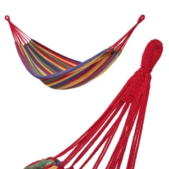Tectake Hängematte Inkl. Tasche - Bunt -Garten- & Gewächshäuser Geschäft 3e977c7b6359427f7bc27c39a5d2ce7f