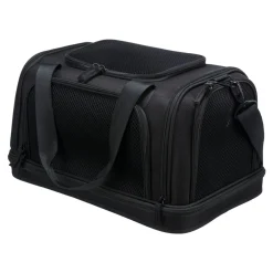TRIXIE Heimtierbedarf TRIXIE Flugtasche Für Hunde Plane 44x28x25 Cm Schwarz
