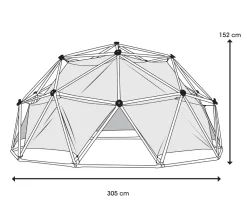 Lifetime Geometrisches Klettergerüst, Kletterkugel "Geodome" Mit Abdeckung, Spielzelt Grün / Bronze Ø 305 X 152 Cm 20 Lifetime Geometrisches Klettergerüst, Kletterkugel "Geodome" Mit Abdeckung, Spielzelt Grün / Bronze Ø 305 X 152 Cm -Garten- & Gewächshäuser Geschäft 3f07374b51f742d5f9aa07e5f16c09b6