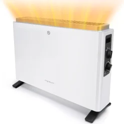 Aigostar Rylee – Heizgerät Mit 3 Einstellbaren Wärmestufen, Tragbarer Heizkörper Mit Frostwächter Stufenloser Thermosteuerung, 2000W, Schnelles Aufheizen, Leise Und Bequem, Überhitzungsschutz, Weiß